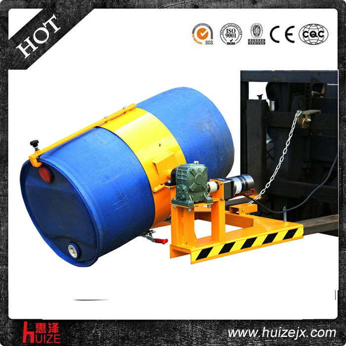 叉車專用倒桶機(jī)具（塑鐵桶，電翻轉(zhuǎn)）