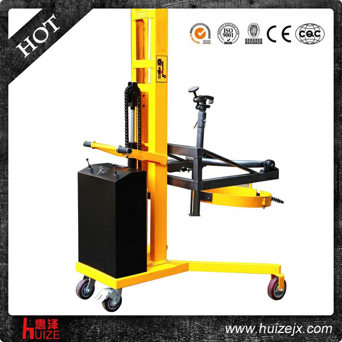 半電動(dòng)油桶車(chē)（直角腿，夾鐵桶翻轉(zhuǎn)）2