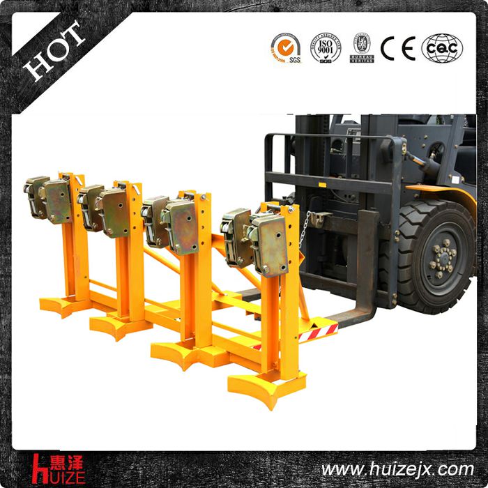 四桶夾具（一次夾4只桶,雙夾爪，夾塑鐵桶）