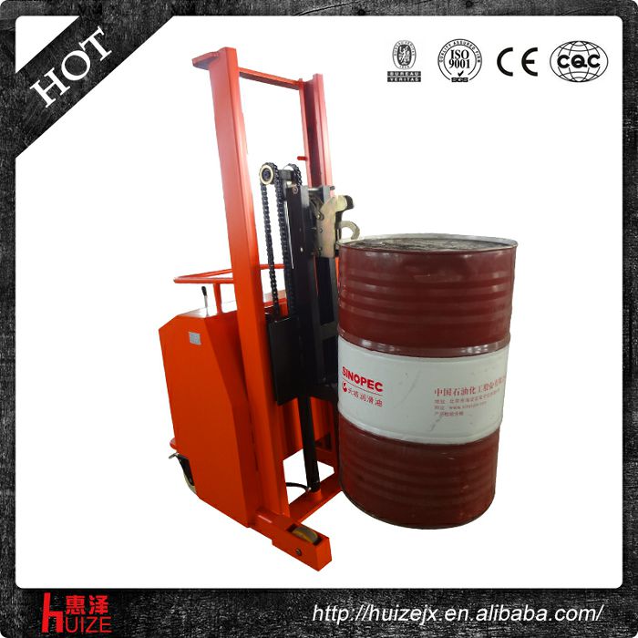 半電動配重油桶車（無底腿,只堆垛，不翻轉(zhuǎn)）